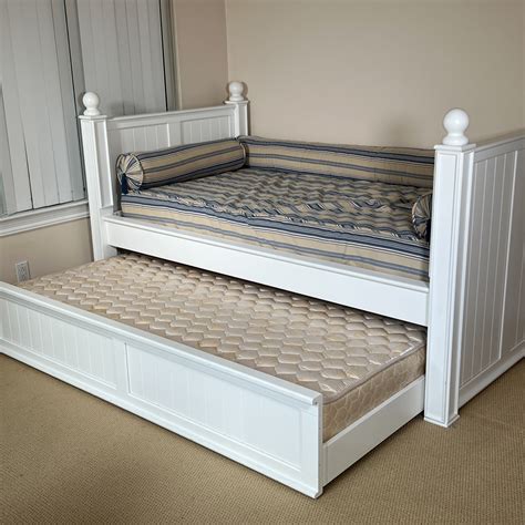 pottery barn trundle|pottery barn trundle mattress.